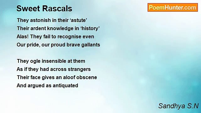 Sandhya S.N - Sweet Rascals