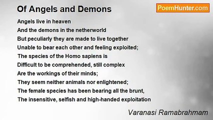 Varanasi Ramabrahmam - Of Angels and Demons