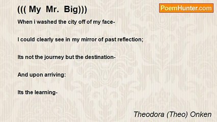 Theodora (Theo) Onken - ((( My  Mr.  Big)))