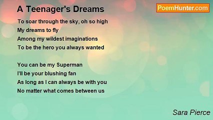 Sara Pierce - A Teenager's Dreams