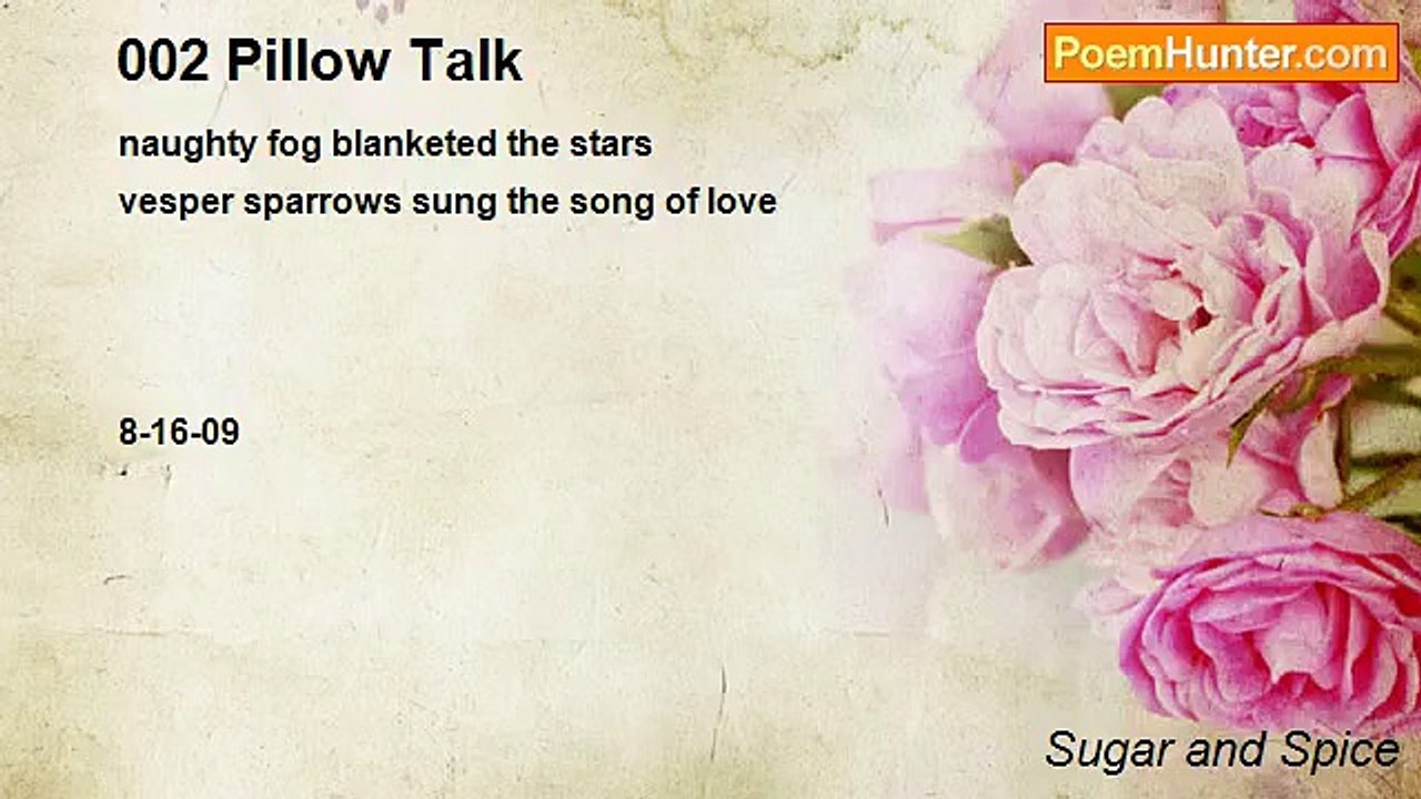 Sugar and Spice - 002 Pillow Talk