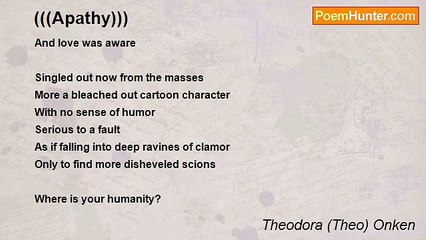 Theodora (Theo) Onken - (((Apathy)))