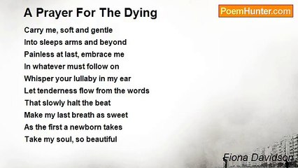 Fiona Davidson - A Prayer For The Dying