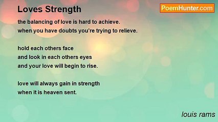 louis rams - Loves Strength