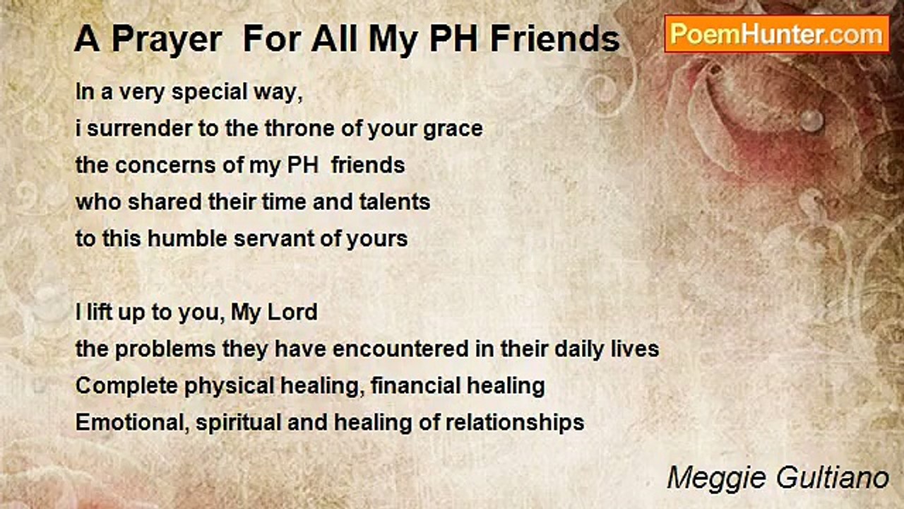 Meggie Gultiano - A Prayer  For All My PH Friends