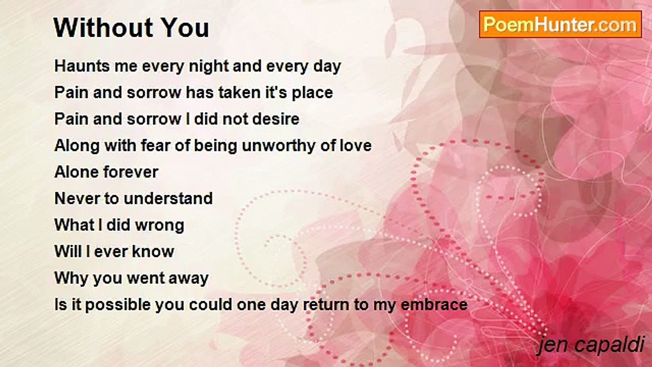 jen capaldi - Without You