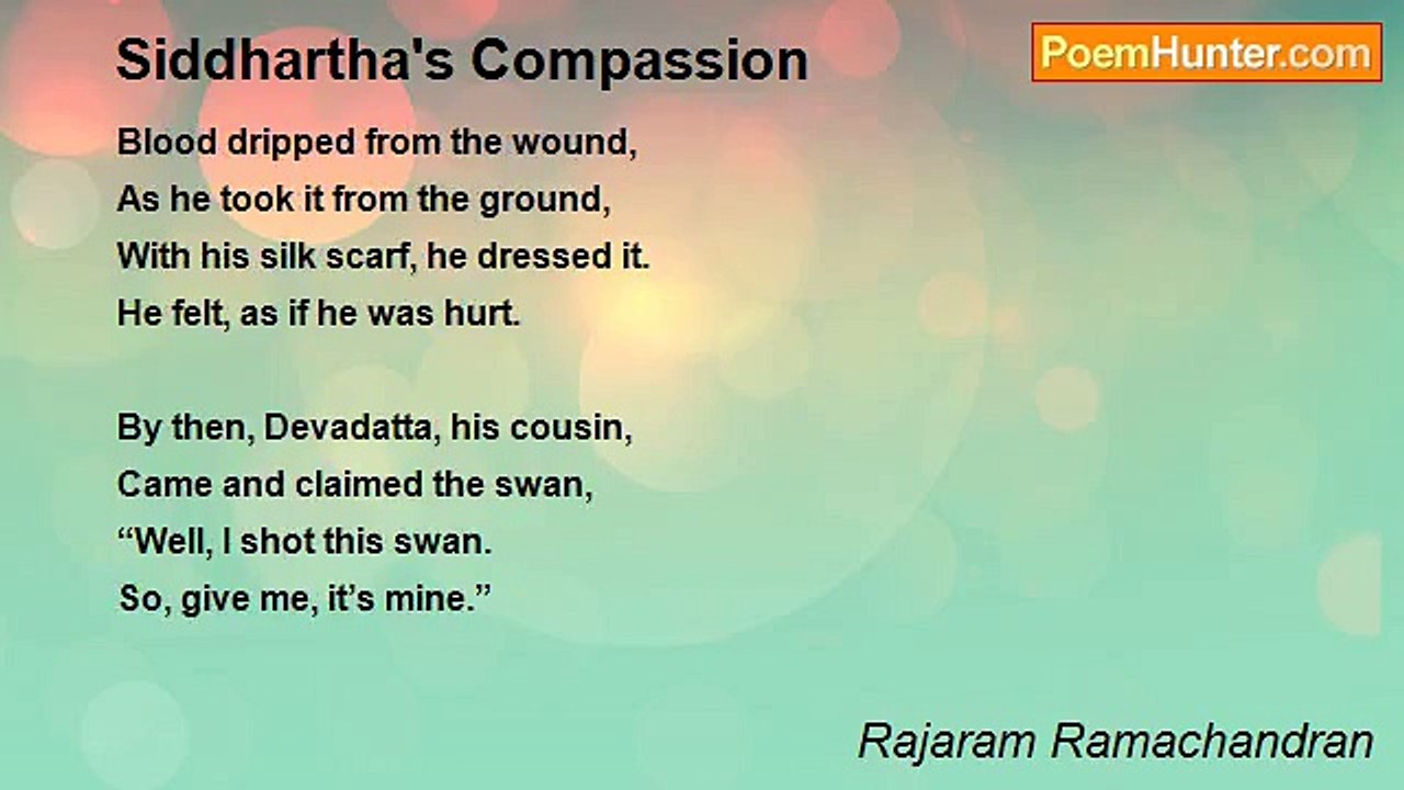 Rajaram Ramachandran - Siddhartha's Compassion