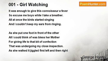 George Hunter - 001 - Girl Watching