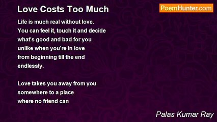 Palas Kumar Ray - Love Costs Too Much
