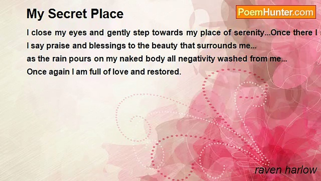raven harlow - My Secret Place