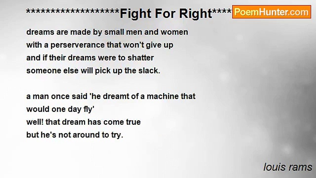 louis rams - *******************Fight For Right...