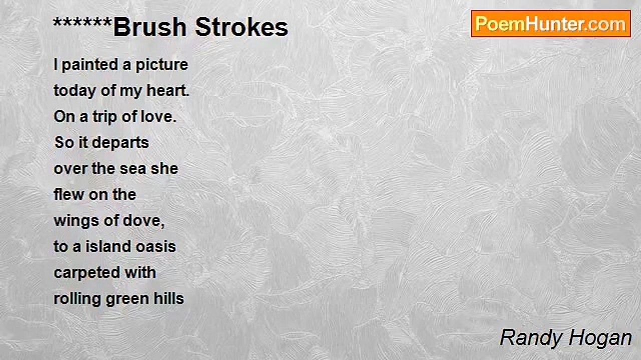 Randy Hogan - ******Brush Strokes