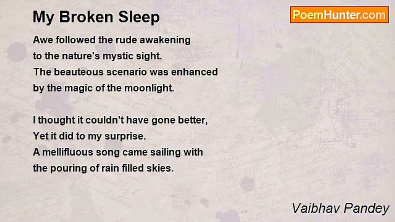 Vaibhav Pandey - My Broken Sleep