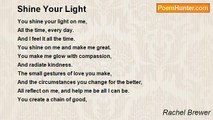 Rachel Brewer - Shine Your Light