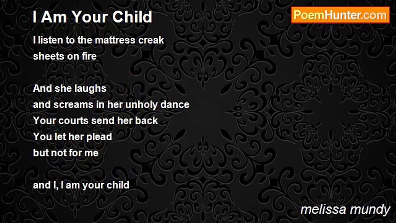 melissa mundy - I Am Your Child