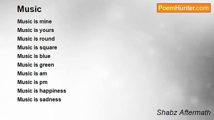 Shabz Aftermath - Music