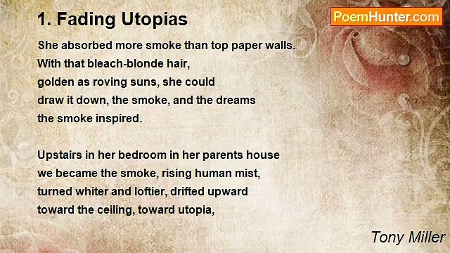 Tony Miller - 1. Fading Utopias