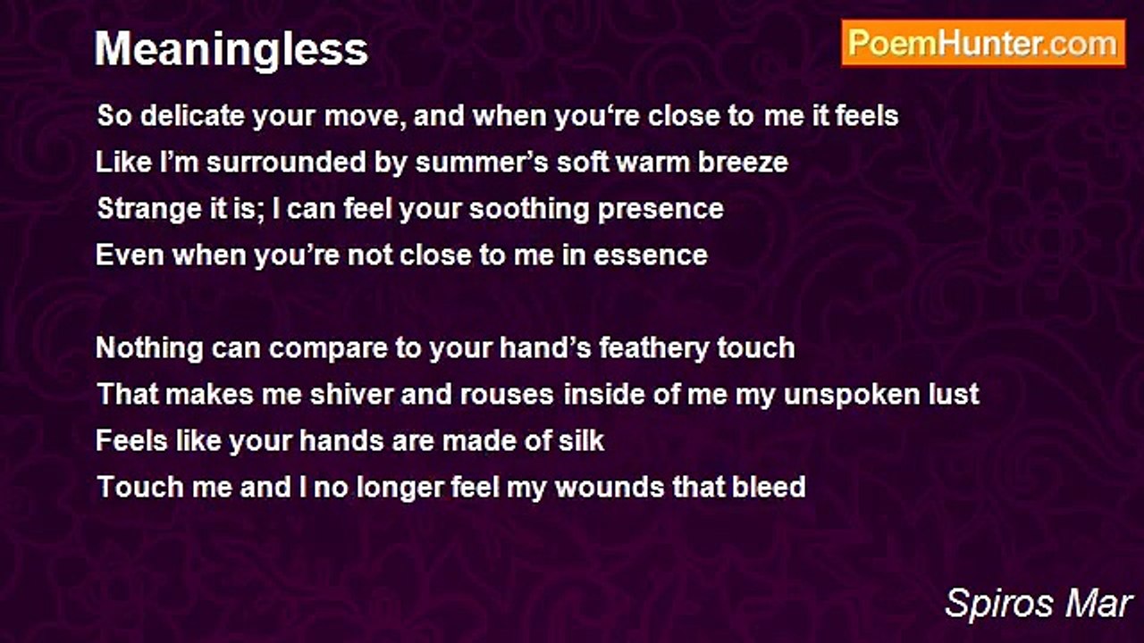 Spiros Mar - Meaningless