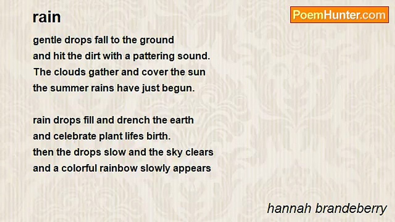 hannah brandeberry - rain
