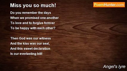 Angel's lyre - Miss you so much!