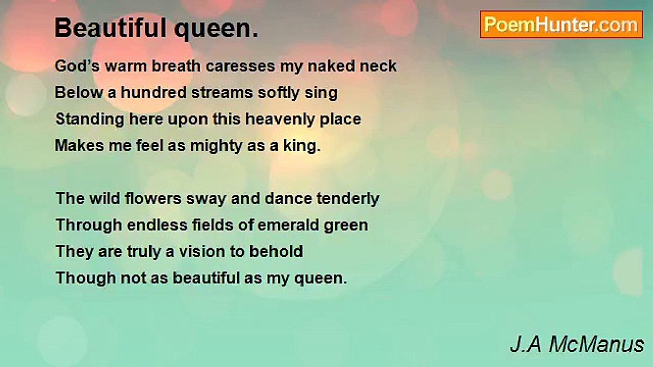 J.A McManus - Beautiful queen.