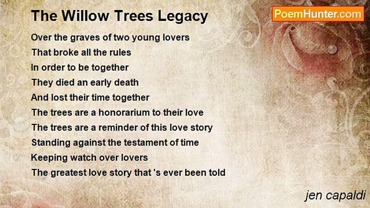 jen capaldi - The Willow Trees Legacy