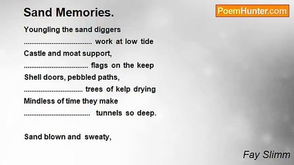 Fay Slimm - Sand Memories.