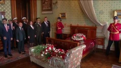 Dolmabahçe Sarayı'nda Anma (2)