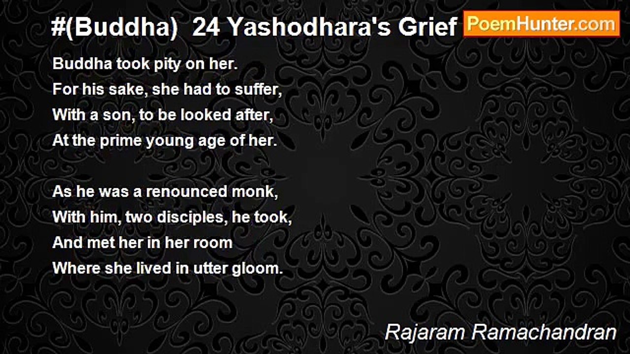 Rajaram Ramachandran - #(Buddha)  24 Yashodhara...