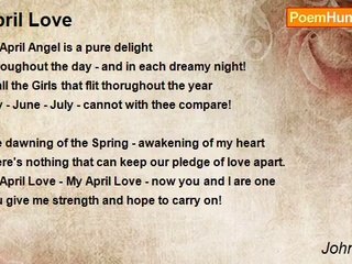 John Knight - April Love