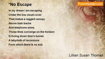 Lillian Susan Thomas - *No Escape