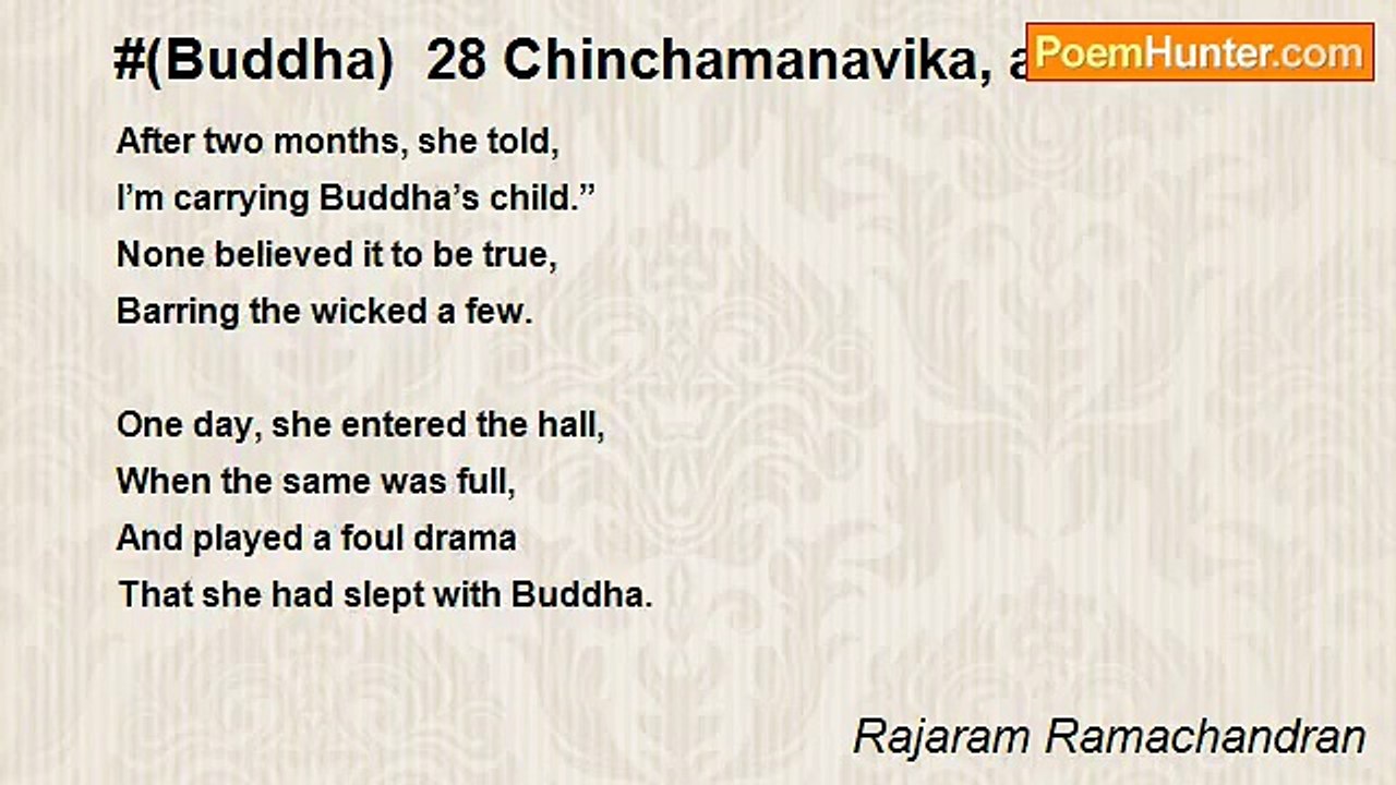 Rajaram Ramachandran - #(Buddha)  28 Chinchaman...