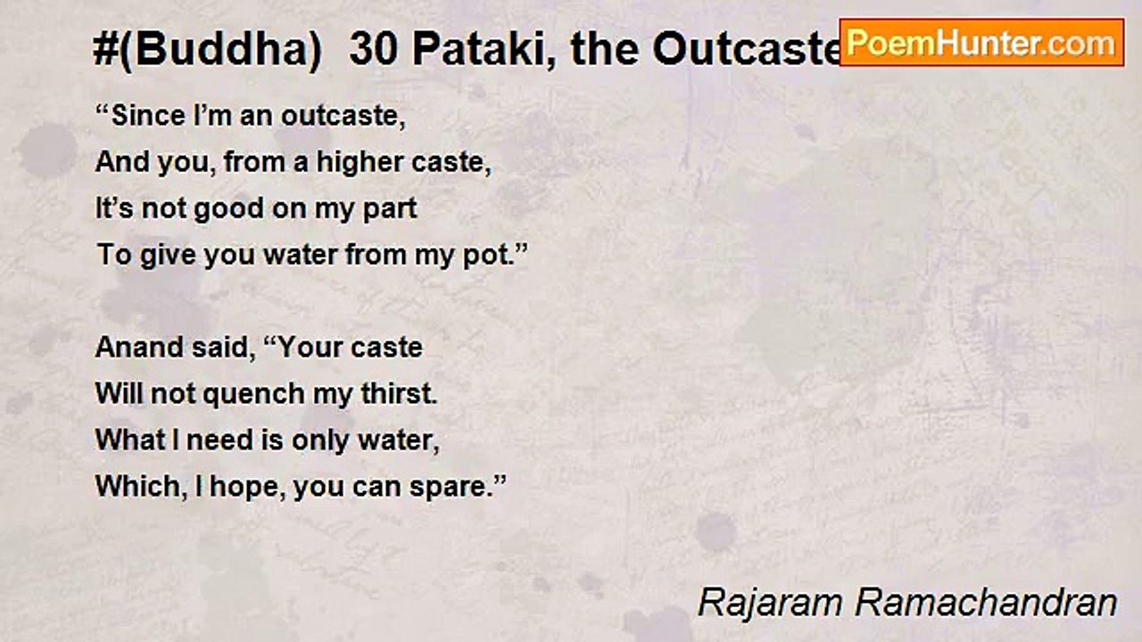 Rajaram Ramachandran - #(Buddha)  30 Pataki, th...