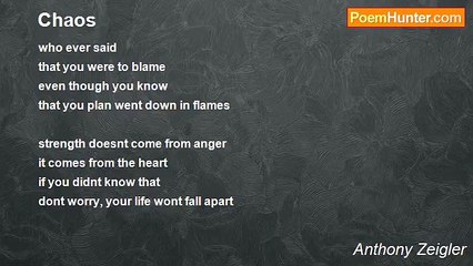 Anthony Zeigler - Chaos