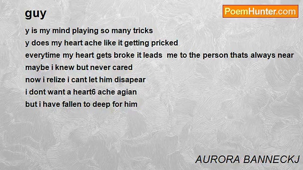 AURORA BANNECKJ - guy