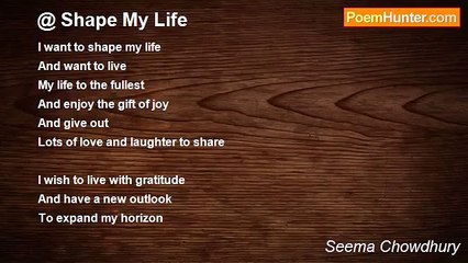 Seema Chowdhury - Shape My Life