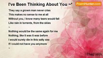 Thad Wilk - I've Been Thinking About You ~*