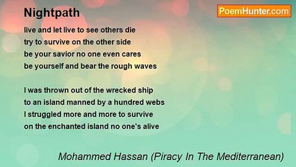 Mohammed Hassan (Piracy In The Mediterranean) - Nightpath