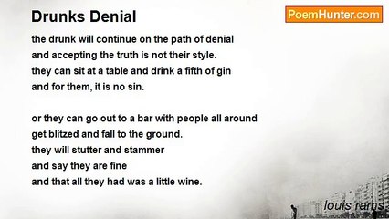 louis rams - Drunks Denial
