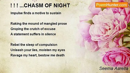 Seema Aarella - ! ! ! ...CHASM OF NIGHT