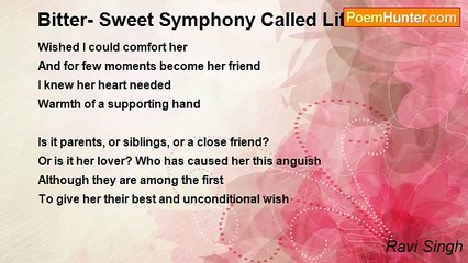 Ravi Singh - Bitter- Sweet Symphony Called Life