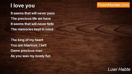 Luwi Habte - I love you