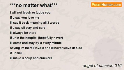 angel of passion 016 - ***no matter what***