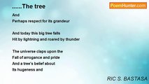 RIC S. BASTASA - ......The tree