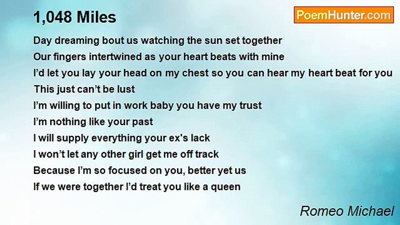 Romeo Michael - 1,048 Miles
