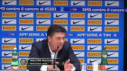 Inter, Mazzarri: 'Medel non era da rosso. Nessun problema con Icardi'.