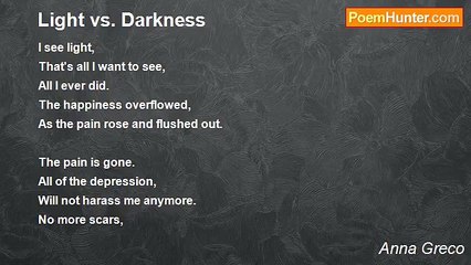 Anna Greco - Light vs. Darkness