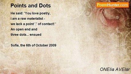 ONElia AVElar - Points and Dots