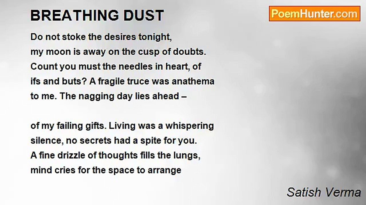 Satish Verma - BREATHING DUST