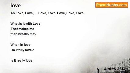 anees akbar - love